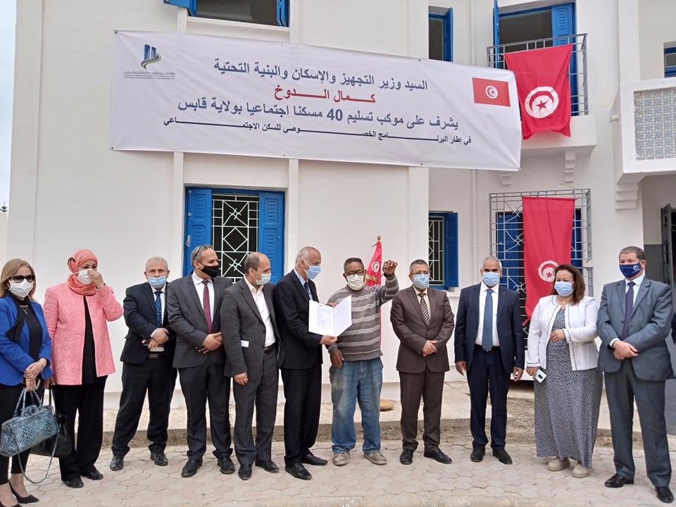 قابس : تسليم 40 مسكن اجتماعي