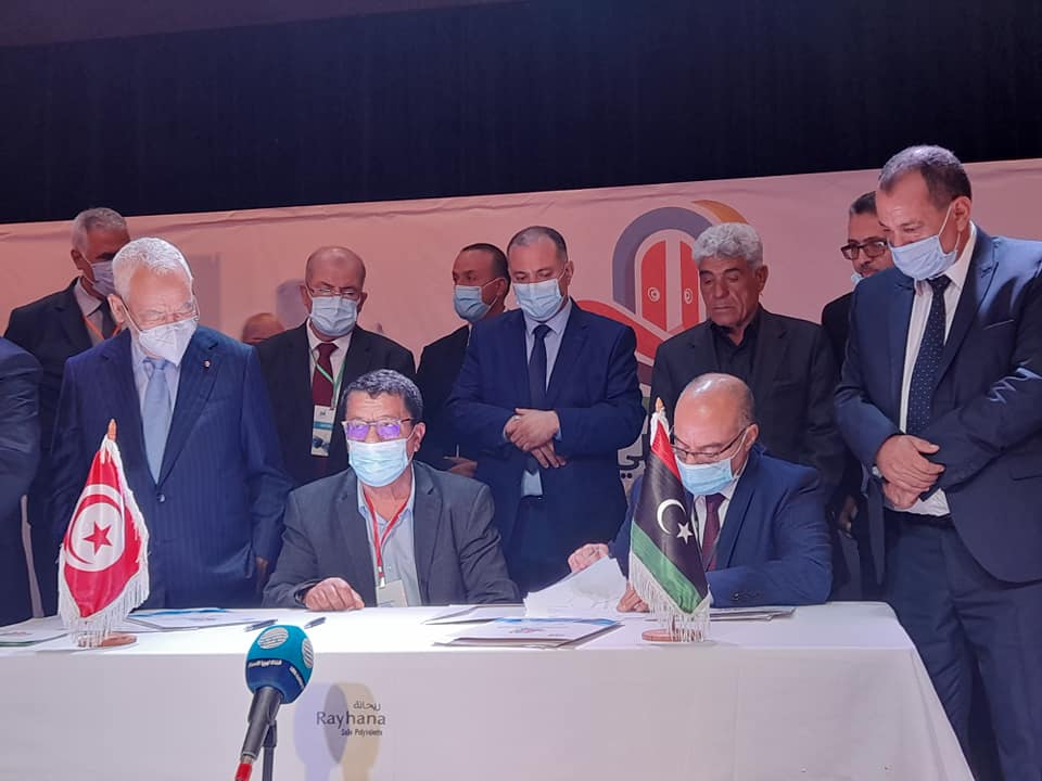  إمضاء اتفاقيات بين تونس وليبيا في اختتام ملتقى جربة الدولي للأعمال