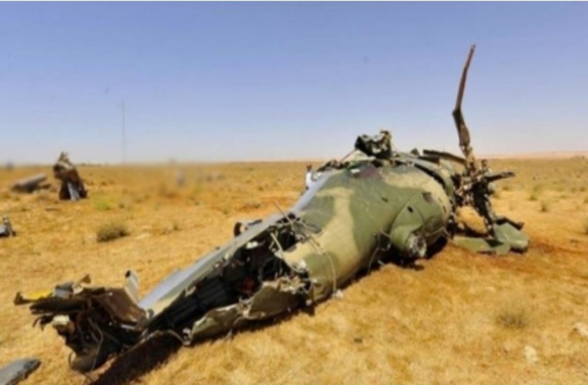 بنزرت: وفاة طيّار وإصابة آخر في سقوط مروحية عسكرية