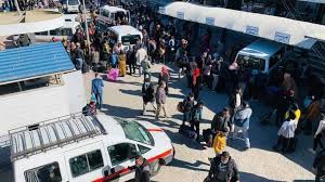 اكتظاظ كبير بمحطات النقل البري