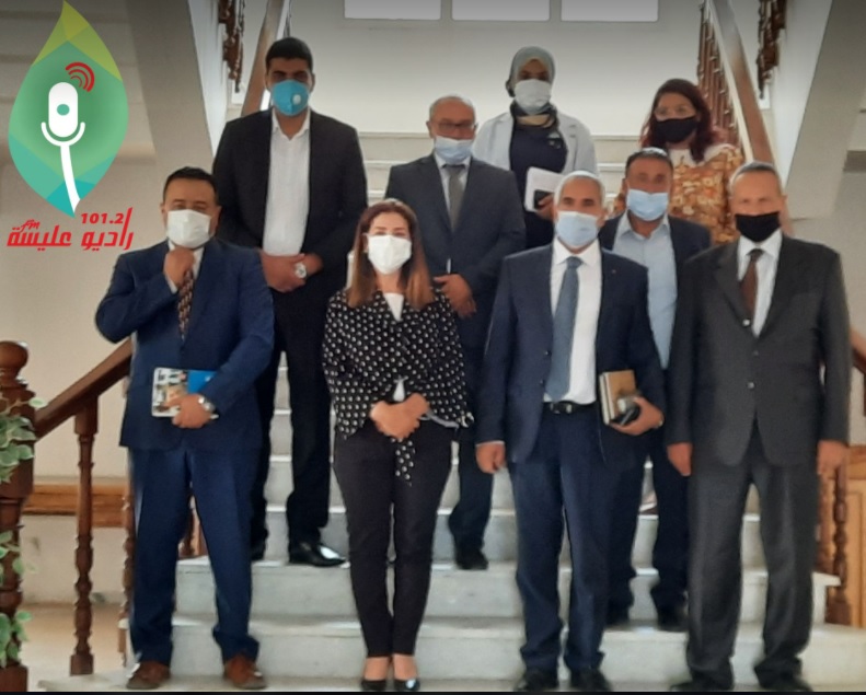 متابعة لزيارة الوفد المهتم بشؤون اللاجئين في ولاية قابس 